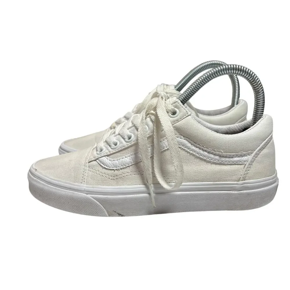 Vans Unisex Low Top Sneakers Size Men's 5.5/Women's 7 Casual Preppy Minimalist